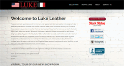 Desktop Screenshot of lukeleather.com