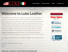 Tablet Screenshot of lukeleather.com
